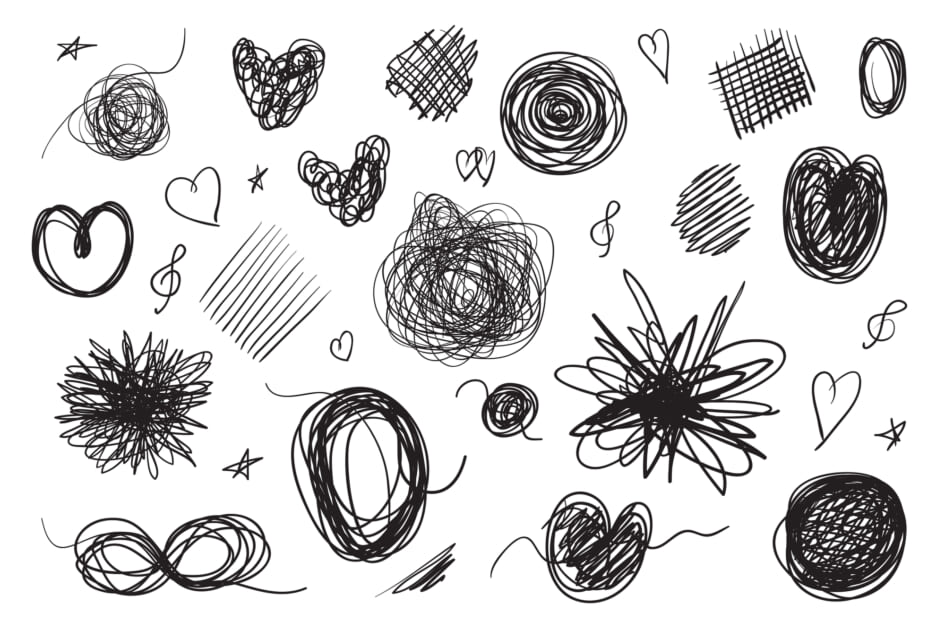 【心理テスト】つい落書きしちゃう絵はどれ?落書きでわかる今の深層心理
