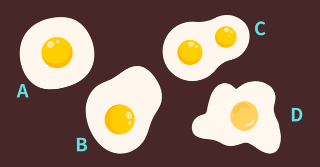 卵の形はどれ？あなたの恋愛における共感力がわかる心理テスト