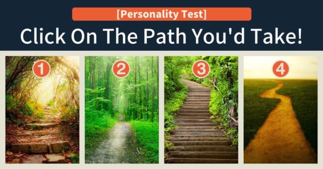 【心理テスト】歩きたい「道」を選んで自分の「本当の性格」を知ろう！