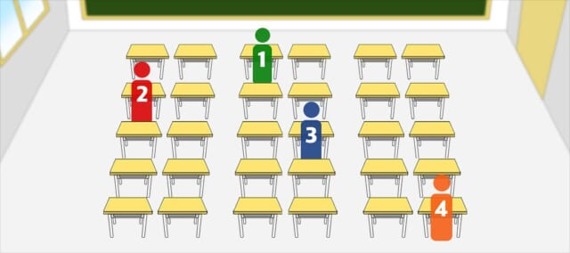 【心理テスト】4つのうちどの席に座る？ あなたの本当の性格が明らかに…